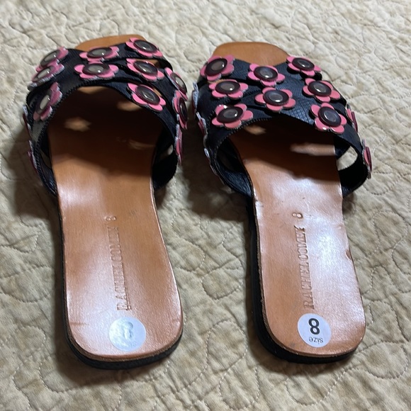 Rachel Comey ACTA SANDAL 🌸 Pink flower flowers Crisscross Size 8 New - Picture 4 of 11